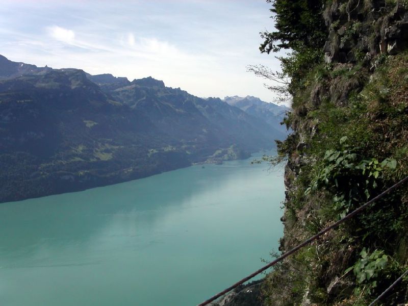 View to lake Brienz