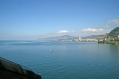 Genfersee Blick Richtung Vevey