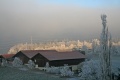 Abziehender Nebel, Sonnenaufgang